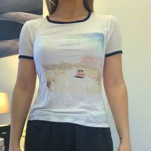 Garage graphic t shirt